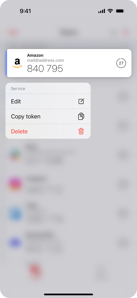Token customization
