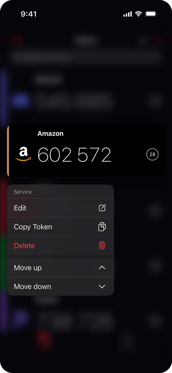 Token customization