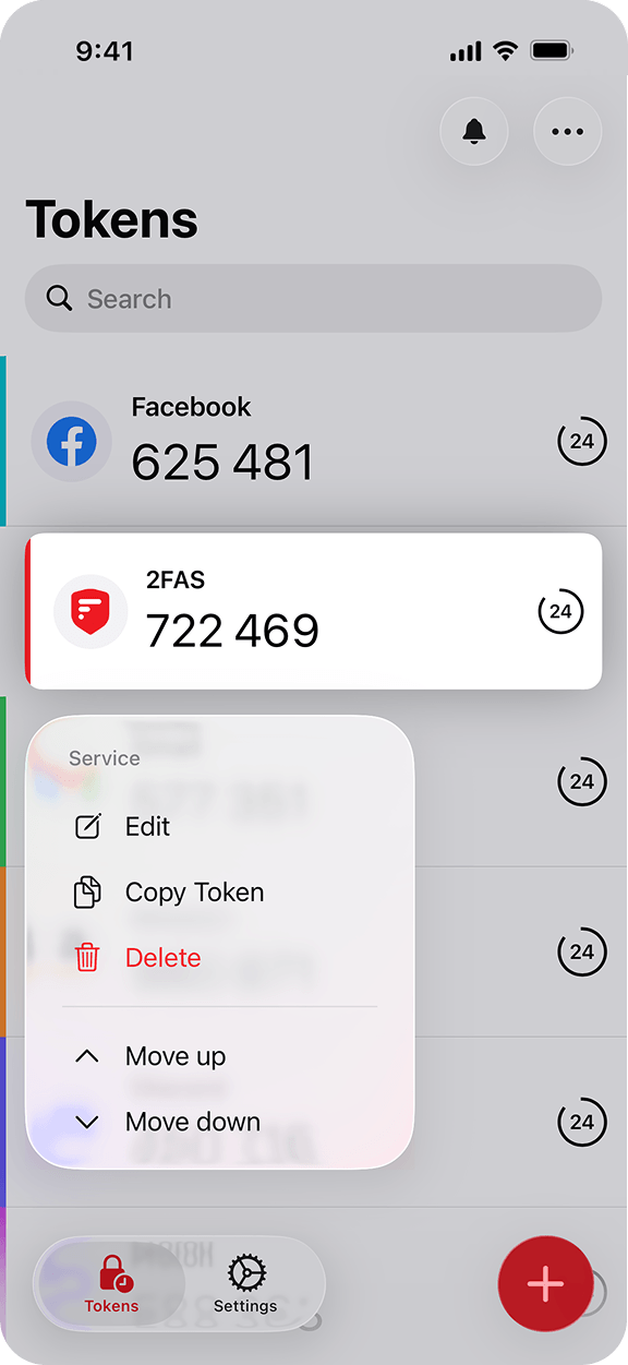Token customization