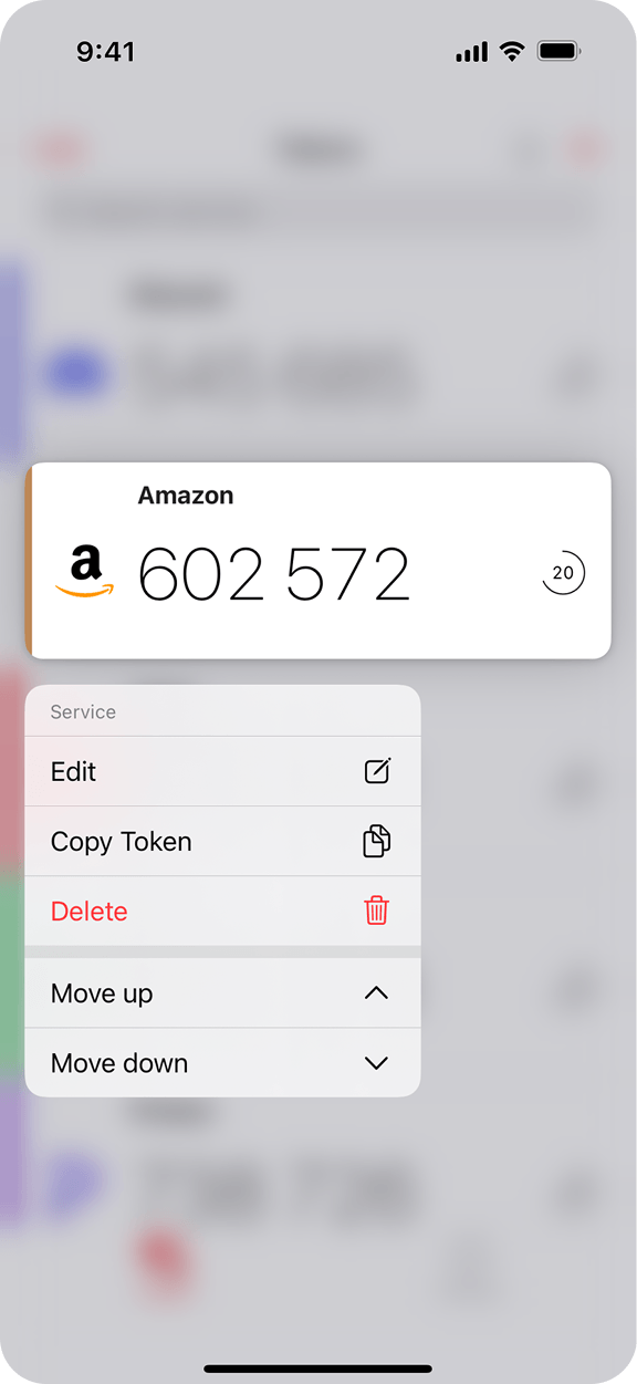 Token customization